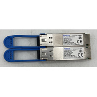 LOT OF 2 FINISAR FTLC1151RDPL2-BZ 100GBASE-LR4 CLASS 1 TRANSCEIVER