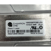 CHAMPION ONE 100GQSFP28E-LR4 100G LR4 QSFP28 10KM SM LC TRANSCEIVER MODULE