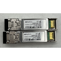 LOT OF 2 OSIOPTICS 1442410G1-OSI 10GBASE-LR ADTRAN COMPATIBLE 1310NM TRANSCEIVER