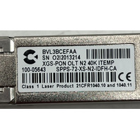 CALIX 100-05643 BVL3BCEFAA XGS-PON OLT N2 40K ITEMP CLASS 1 LASER TRANSCEIVER