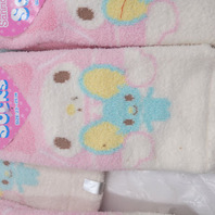 LOT OF 9 - SANRIO GIRLS ANKLE SOCKS PINK MOUSE CARTOON US SOCK SIZE 9&ndash;11