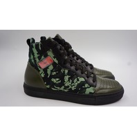 LOOGA RETRO BASKETBALL SHOES CAMO-BLACK BY HUGUES NAZIRE ZL7827 WOMENS SIZE 9