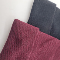 LOT OF 2 - BP BRAND BEANIES  1 BLACK / 1 BURGUNDY ONE SIZE