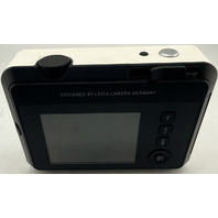 LEICA SOFORT 2 19188 WHITE DIGITAL HYBRID INSTANT PHOTO CAMERA WITH LCD DISPLAY