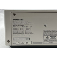 PANASONIC PT-VMZ51 U7 5200-LUMEN LASER LCD PROJECTOR WUXGA 86 HRS W/PELICAN CASE