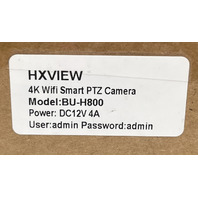 HXVIEW BU-H800 4K WIFI SMART PTZ OUTDOOR SECURITY CAMERA 