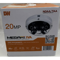 DW DWC-PVX20WATX 20MP MEGAPIX IVA MULTI-SENSOR VANDAL DOME IP CAMERA
