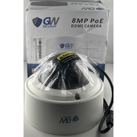 GW SECURITY GW-807602M 8MP POE DOME IP SECURITY CAMERA