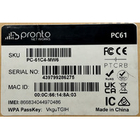PRONTO NETWORKS PC-61C4-MW6 5G WIFI 6 CAT-4 4-PORT GBE LTE CELLULAR ROUTER