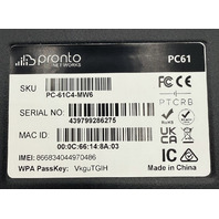 PRONTO NETWORKS PC-61C4-MW6 5G WIFI 6 CAT-4 4-PORT GBE LTE CELLULAR ROUTER