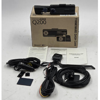 THINKWARE Q200 2-CHANNEL 2K FRONT AND 1080P REAR DASH CAM W/ GPS AND BLUETOOTH