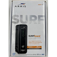 ARRIS SURFBOARD SBG10 1001362 DOCSIS 3.0 AC1600 WI-FI 5 MODEM/BLACK