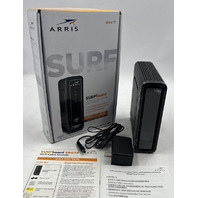 ARRIS SURFBOARD SBG10 1001362 DOCSIS 3.0 AC1600 WI-FI 5 MODEM/BLACK