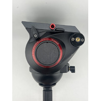 MANFROTTO 509HD PROFESSIONAL VIDEO FLUID DRAG SYSTEM HEAD W/BRIDGING TECHNOLOGY