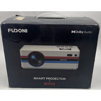 FUDONI S1 4K SMART PROJECTOR AC110-220V 50/60HZ(NETFLIX LICENSED W/ DOLBY AUDIO)