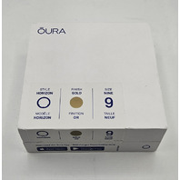 OURA JZ90-51383-09 RING GEN3 HORIZON GOLD SIZE 9 