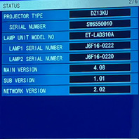 PANASONIC PT-DZ13KU LARGE VENUE PROJECTOR ET-D75LE10 SHORT THROW LENS ET-LAD310A