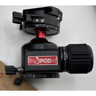 3POD 3PESH2 EVEREST H2 BALL HEAD WITH ARCA-TYPE QUICK RELEASE AND LEVER-RELEASE