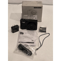 PANASONIC LUMIX ZS99 DIGITAL POINT AND SHOOT COMPACT CAMERA - BLACK