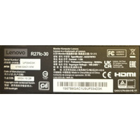 LENOVO R27FC-30 A23270FR1 LEGION 27" LCD LED BACKLIT FHD 280HZ 0.5MS MONITOR