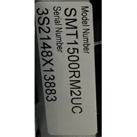 APC SMT1500RM2UC 1500VA 2U 120V LCD RM BATTERY BACKUP SMART UPS W/ SMARTCONNECT