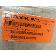 TRIMM DUAL FEED FUSE PANEL 4/5 TPA/GMT 200A MAX PER BUS 8271001001