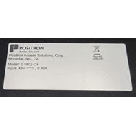 POSITRON G1002-C+ G.HN TO ETHERNET POE+ GIGABIT ETHERNET BRIDGE POWER ADAPTER