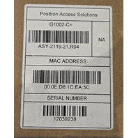 POSITRON G1002-C+ G.HN TO ETHERNET POE+ GIGABIT ETHERNET BRIDGE POWER ADAPTER
