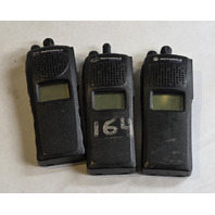 LOT OF 3 MOTOROLA H46KDD9PW5BN XTS2500 380-470MHZ M2 P25 DIGITAL PORTABLE RADIOS