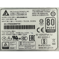 DELTA ELECTRONICS DPS-500AB-9 A 500W 80+ BRONZE SWITCHING SERVER POWER SUPPLY
