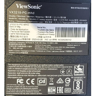 VIEWSONIC VX3218-PC-MHD VS18453 OMNI VA LED 32 INCH 165HZ CURVED GAMING MONITOR