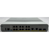 CISCO CATALYST WS-C3560CX-12PC-S V03 12 PORT GIGABIT ETHERNET SWITCH