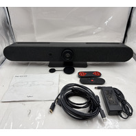 LOGITECH VR0020 UHD ALL-IN-ONE VIDEO CONFERENCING CAMERA WEBCAM 4K W POWER ADAPT
