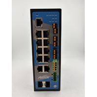 AETEK INDUSTRIAL-GRADE L2 PRO 8 PORT 12-48VDC GIGABIT POE SWITCH D62-084-30-DC