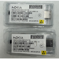 LOT OF 2 NOKIA XGS DUAL RATE N2 TRANSCEIVERS OLT G2 3FE47548BB