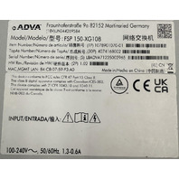 ADVA FSP 150-XG108 1078901070-01 MULTI-TENANT ETHERNET DEMARCATION DEVICE