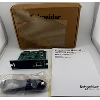 SCHNEIDER ELECTRIC AP9640 640-7192E-Z GIGABIT NETWORK MANAGEMENT CARD 3 ADAPTER