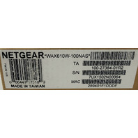 NETGEAR WAX610W-100NAS MANAGED WIFI 6 AX1800 DUAL-BAND GIGABIT POE ACCESS POINT