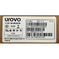 UROVO CT48C IS4OHH4ALNXDXBXX HANDHELD BARCODE SCANNER ENTERPRISE MOBILE COMPUTER