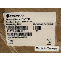 TELLABS ONT248 81.11G-ONT248-T FLEXSYM 48-PORT OPTICAL NETWORK TERMINAL