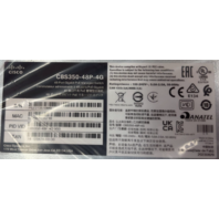 CISCO CBS350-48P-4G MANAGED 48 PORT POE GIGABIT ETHERNET SWITCH
