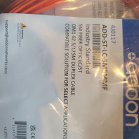 LOT OF 14 - ADDON ADD-ST-LC-5M6MMF DUPLEX 5M FIBER OPTIC ST/LC OM1 62.5/125M CABLES