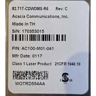 ACACIA 82.71T-CDWDMS-R6 CFP DWDM 88CH TUNABLE TRANSCEIVER AC100-M01-041