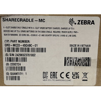 ZEBRA SHARECRADLE-MC CRD-MC33-4SC4BC-01 4-SLOT BATTERY CHARGING CRADLE