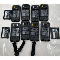 LOT OF 8 HONEYWELL CT45XP CT45P-L1N-38D120G MOBILE COMPUTER BARCODE SCANNERS