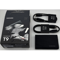 SAMSUNG MU-PG2T0B EXTERNAL 2TB T9 USB-C 3.2 PORTABLE SOLID STATE DRIVE SSD