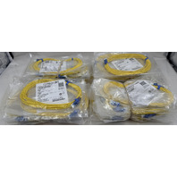 QTY 40 COMMSCOPE FPCC-KKYP012M DUPLEX SINGLEMODE 1.2MM LC/UPC FIBER PATCH CORDS