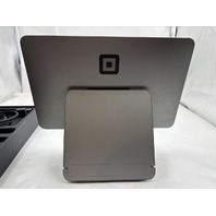 SQUARE SPS1-01 GRAY SPACE REGISTER POS SYSTEM TERMINAL WITH POWER ADAPTER