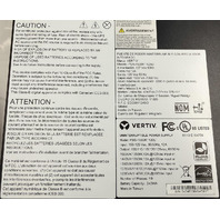 VERTIV LIEBERT PS15 PSI5-1500RT120LI BLACK LITHIUM-ION 1500VA 1350W 120V UPS