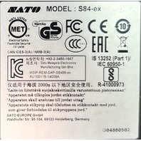 SATO S84-EX INDUSTRIAL LARGE THERMAL LABEL PRINTER ENGINE PRINTER